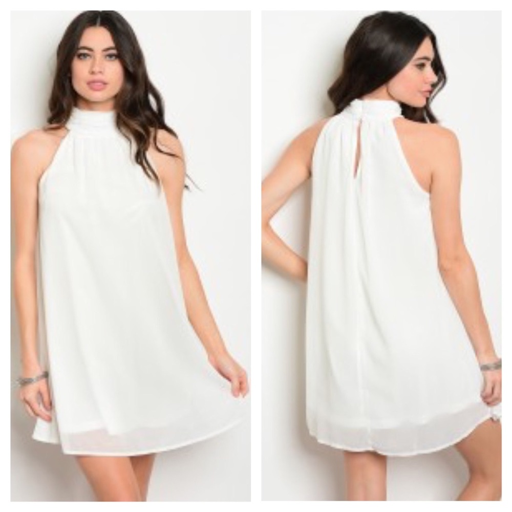 ✨THE PERFECT LITTLE WHITE DRESS-NEW-S-M-L✨ - Picture 2 of 8